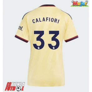 Arsenal Riccardo Calafiori #33 Tercera Equipación Mujer 2026-27 Manga Corta